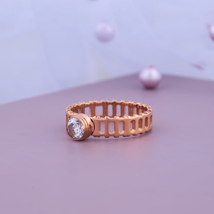 Crystal Band Ring