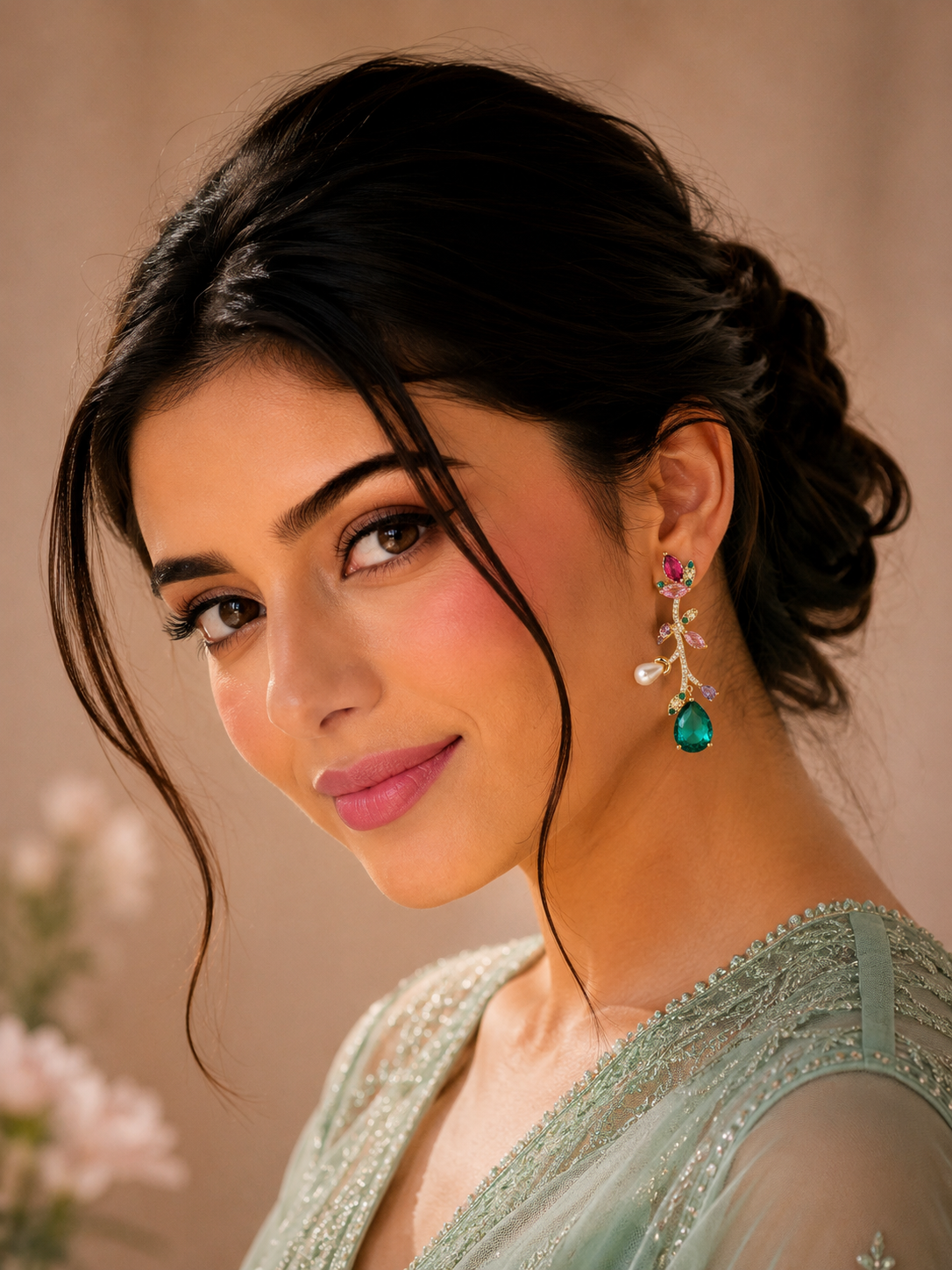 Enchanted Garden Drop Earrings