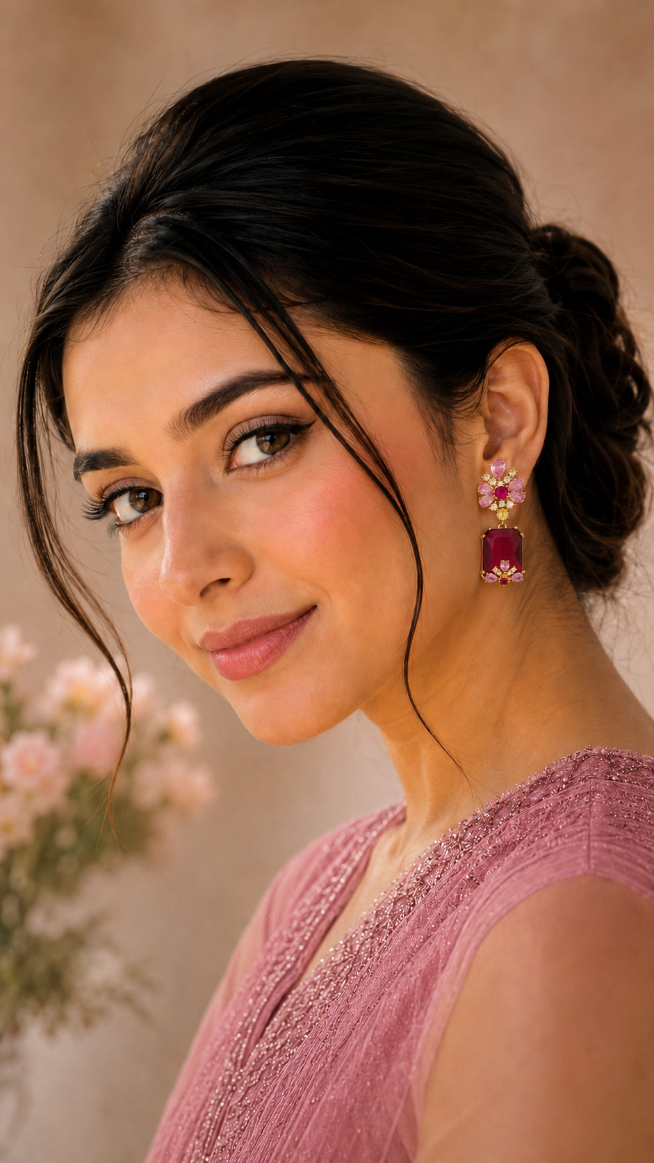 Ruby Blossom Drops