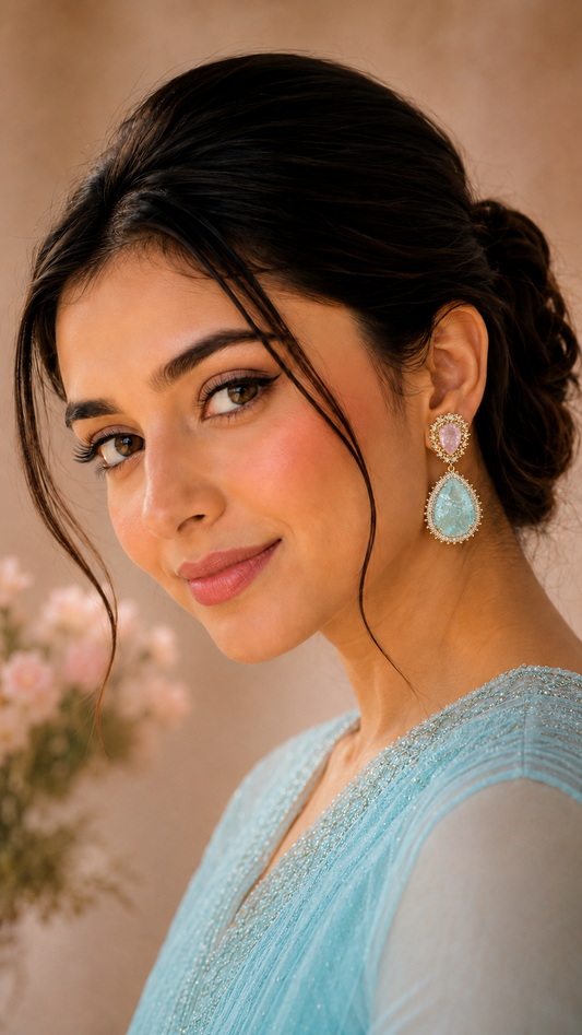 Aqua Rose Drops
