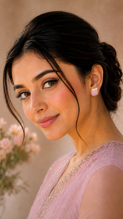 Sweet Bow Candy Studs