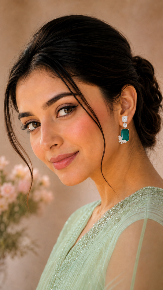 Emerald Butterfly Glam