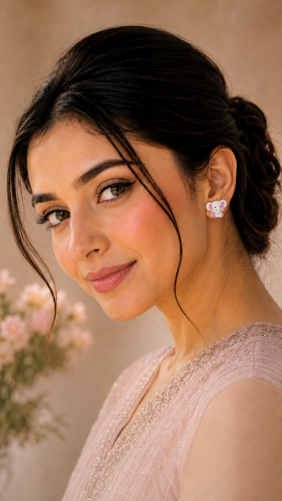 Cute Elephant Stud Earrings