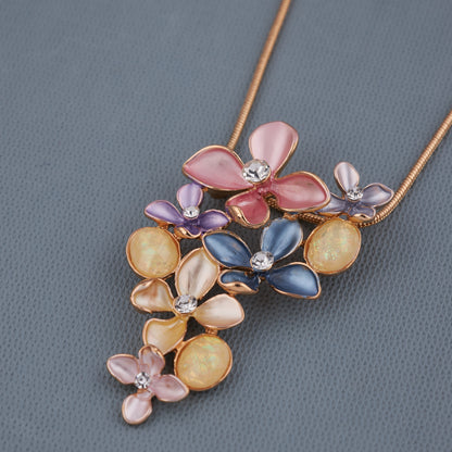 Beaded & Pearl Necklace with Earrings – Elegant Fashion Jewelry
